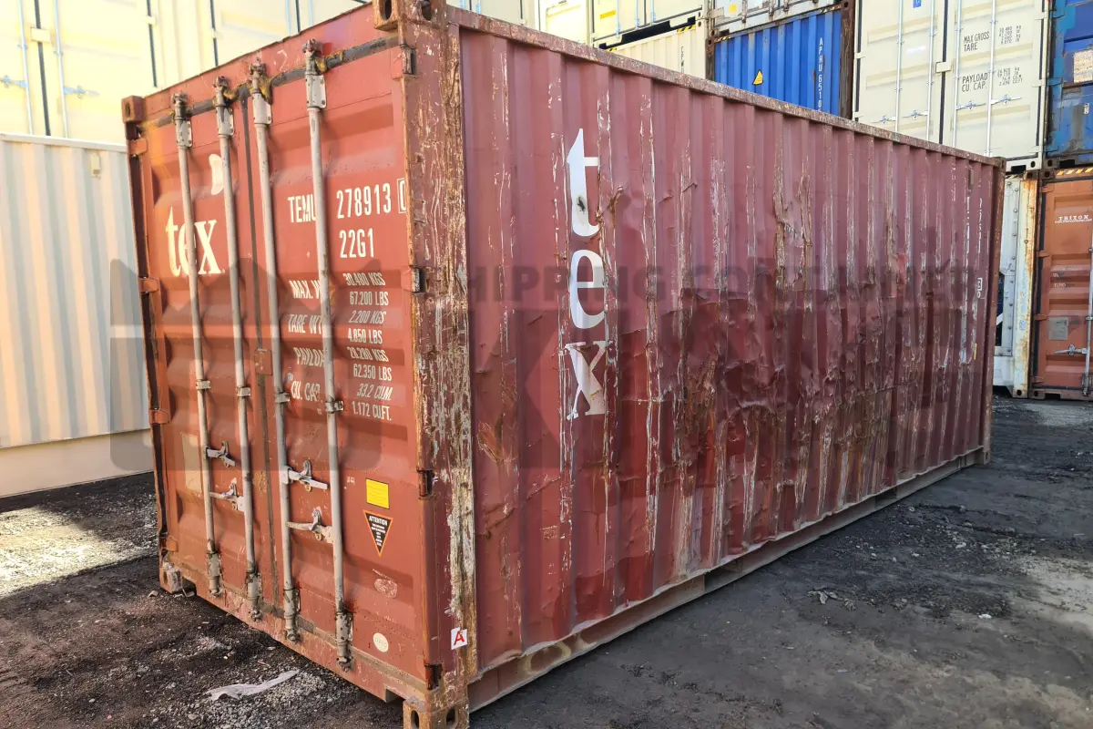 20' Standard Height Shipping Container (As-Is Condition)