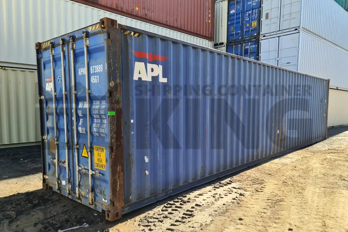 40' High Cube Shipping Container