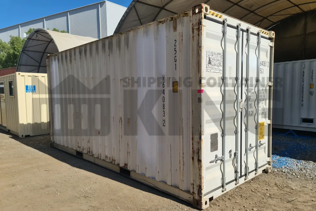 20' High Cube Shipping Container (With Tie Rails)