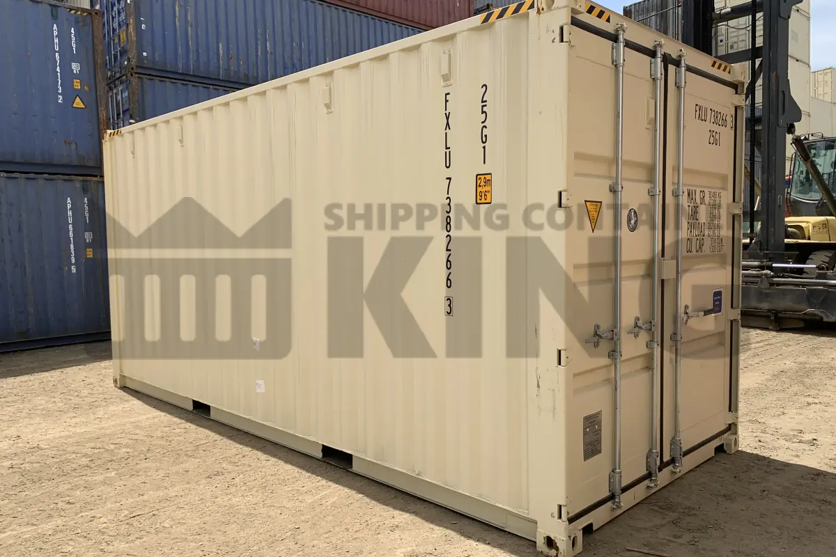 20' High Cube Shipping Container