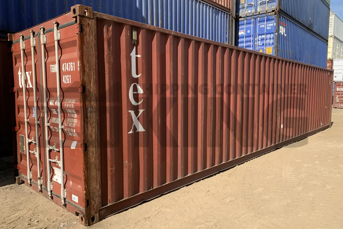 40' Standard Height Shipping Container