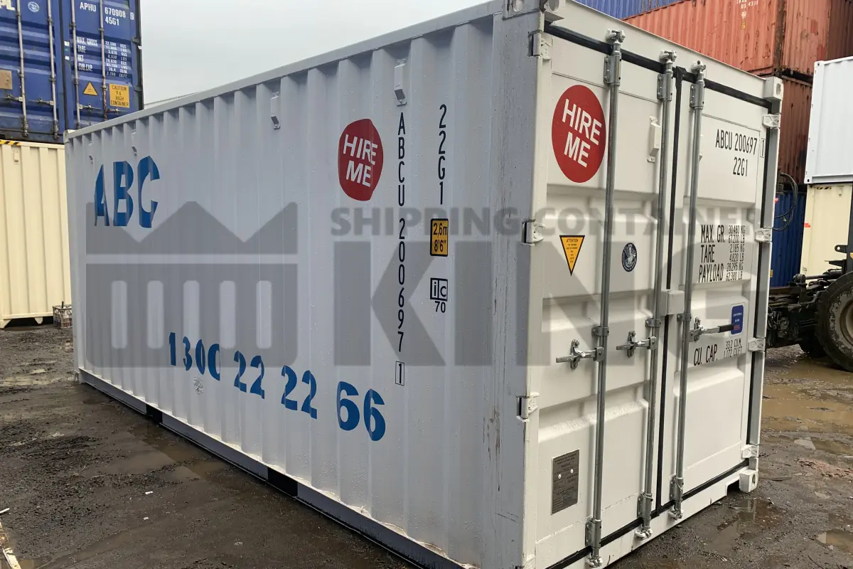 20' Standard Height Shipping Container