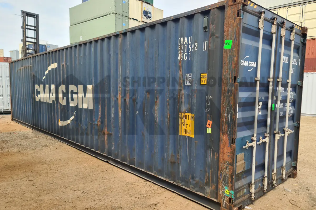 40' High Cube Shipping Container