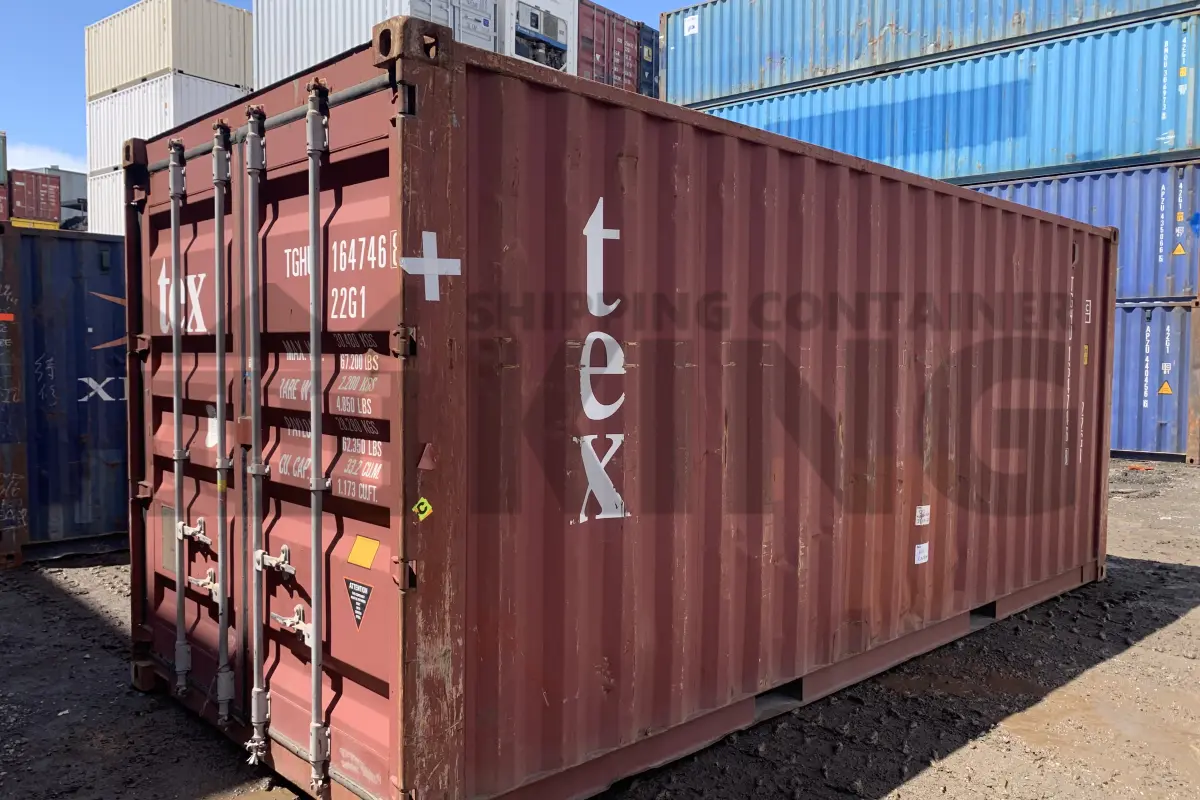 20' Standard Height Shipping Container