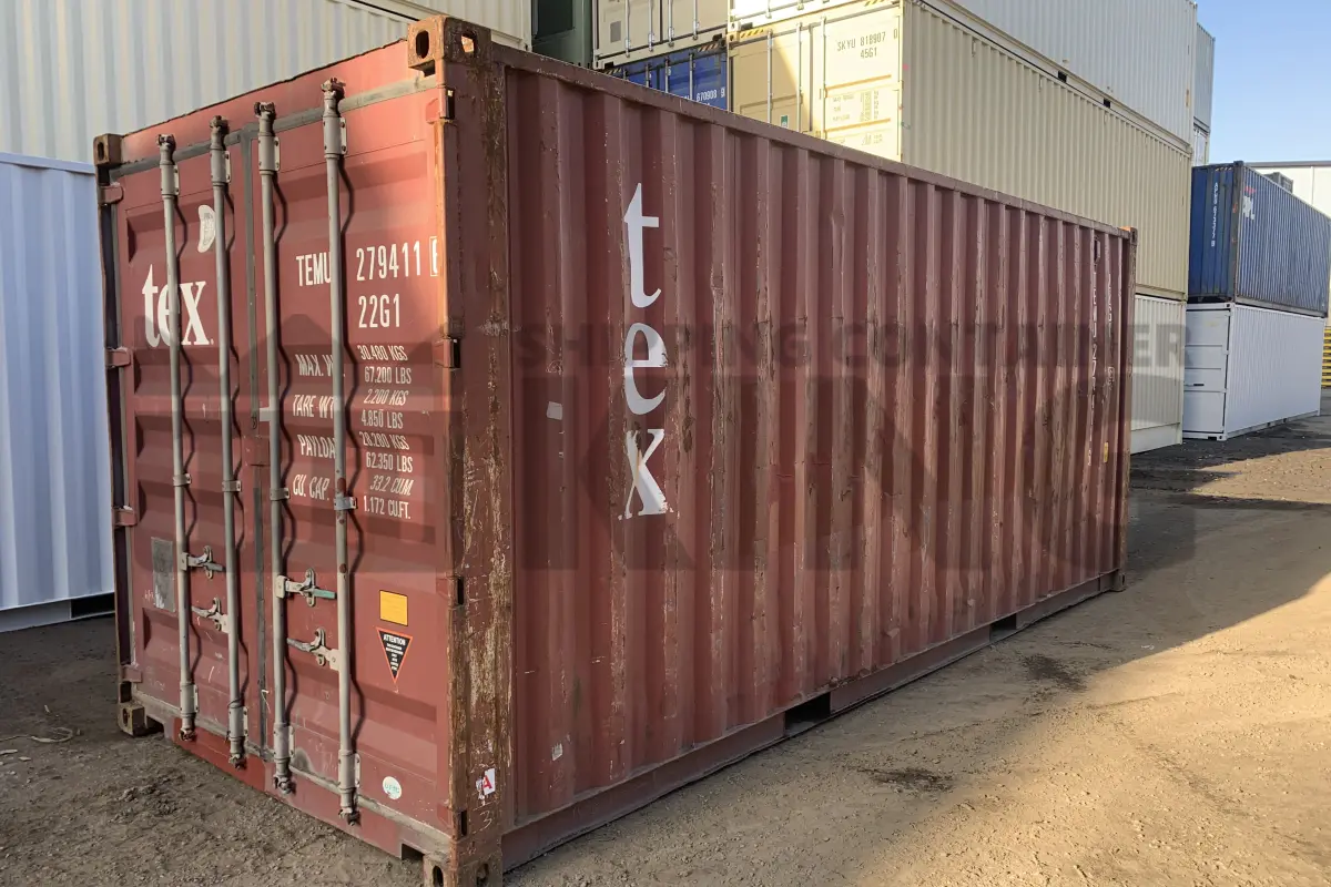 20' Standard Height Shipping Container