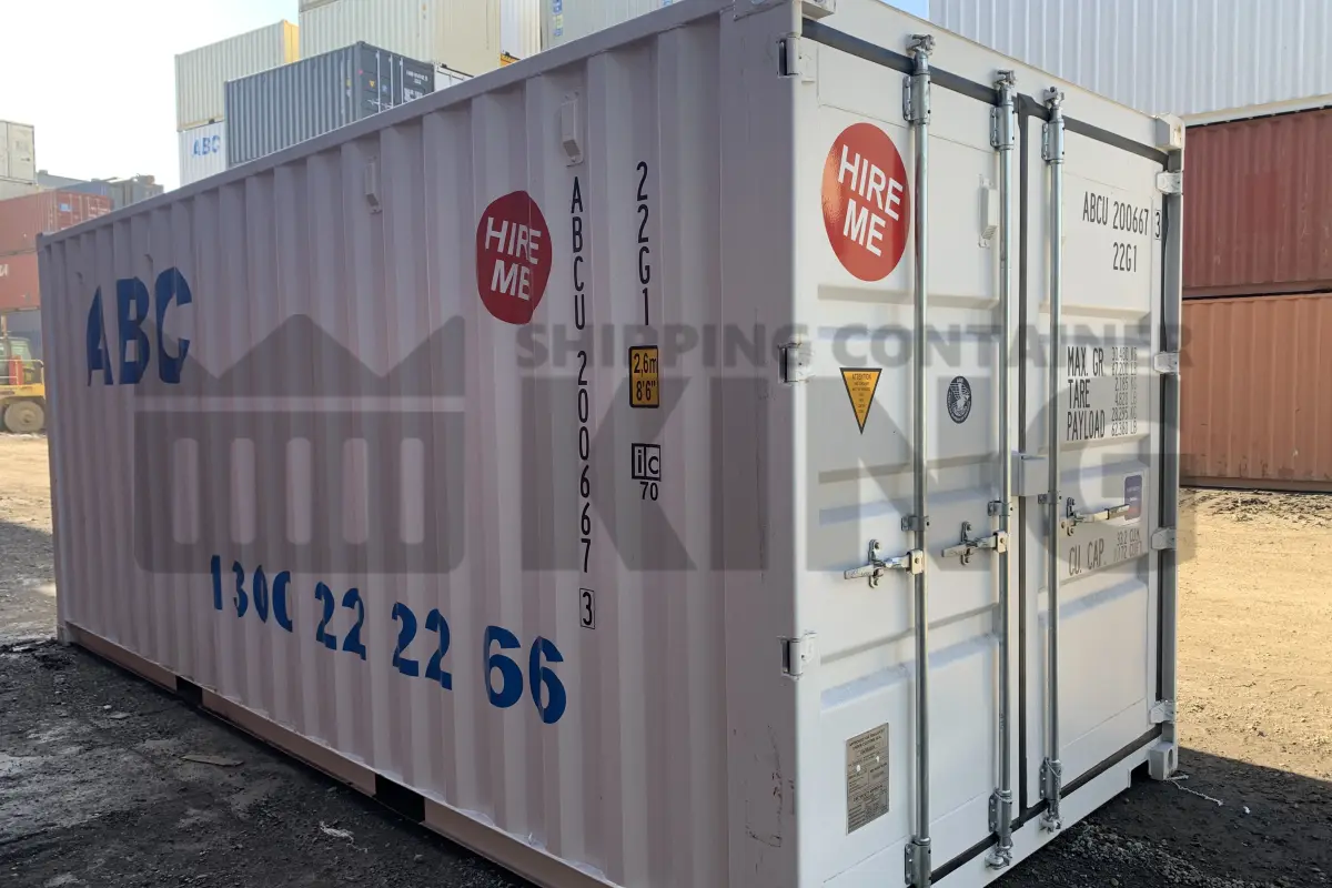 20' Standard Height Shipping Container