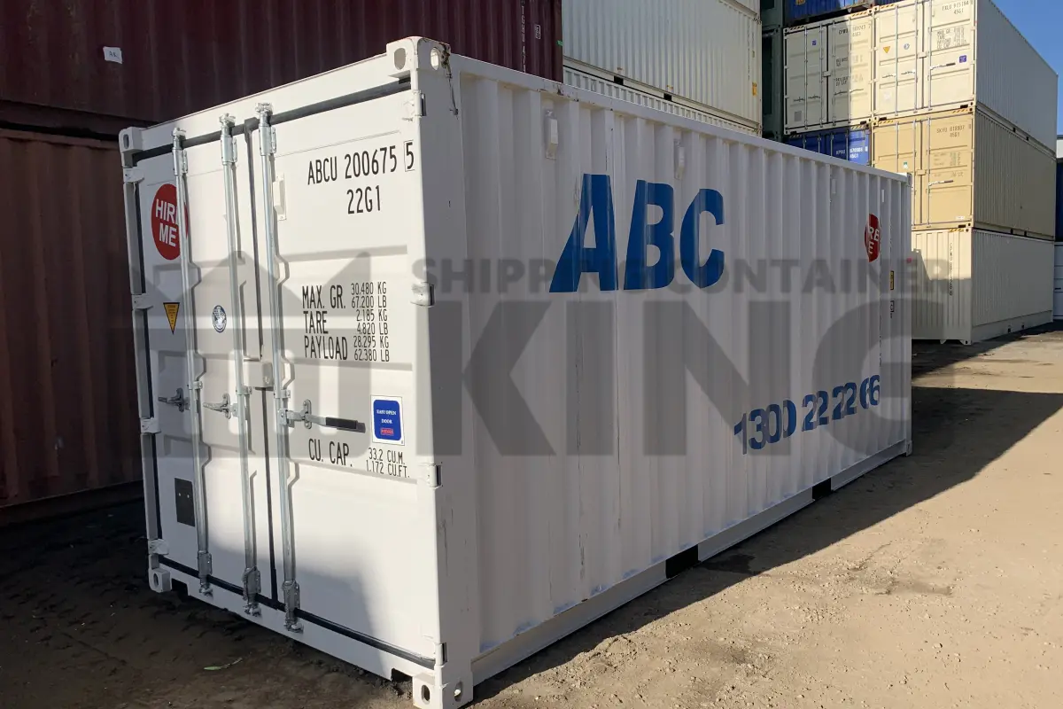 20' Standard Height Shipping Container