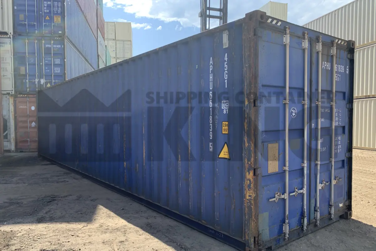 40' High Cube Shipping Container