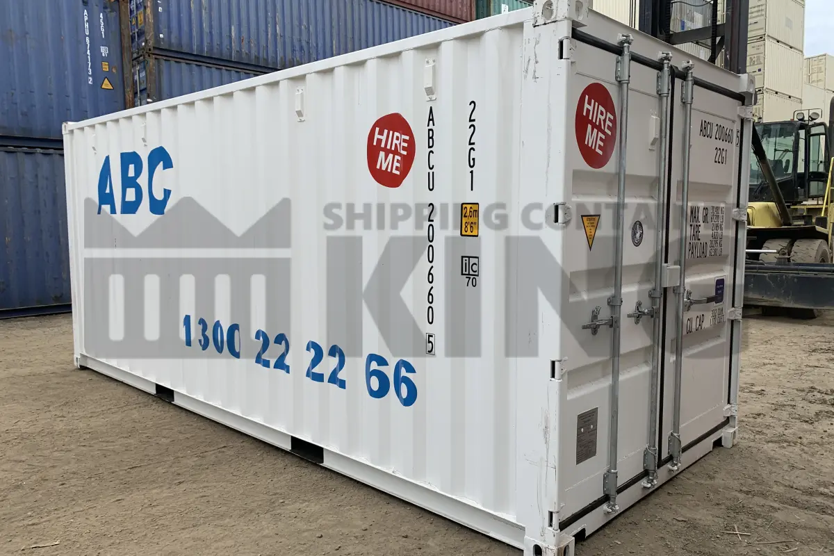 20' Standard Height Shipping Container