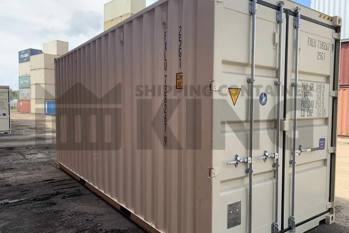 20' High Cube Shipping Container