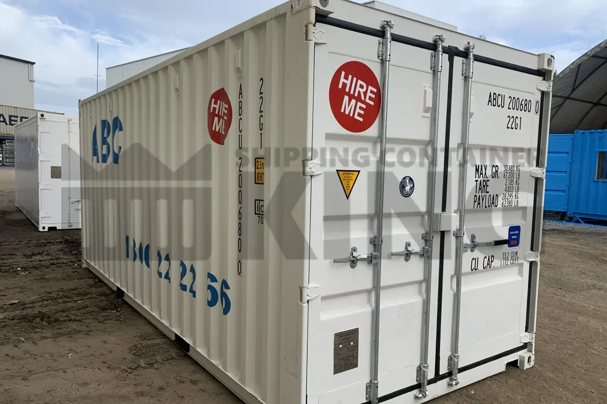 20' Standard Height Shipping Container