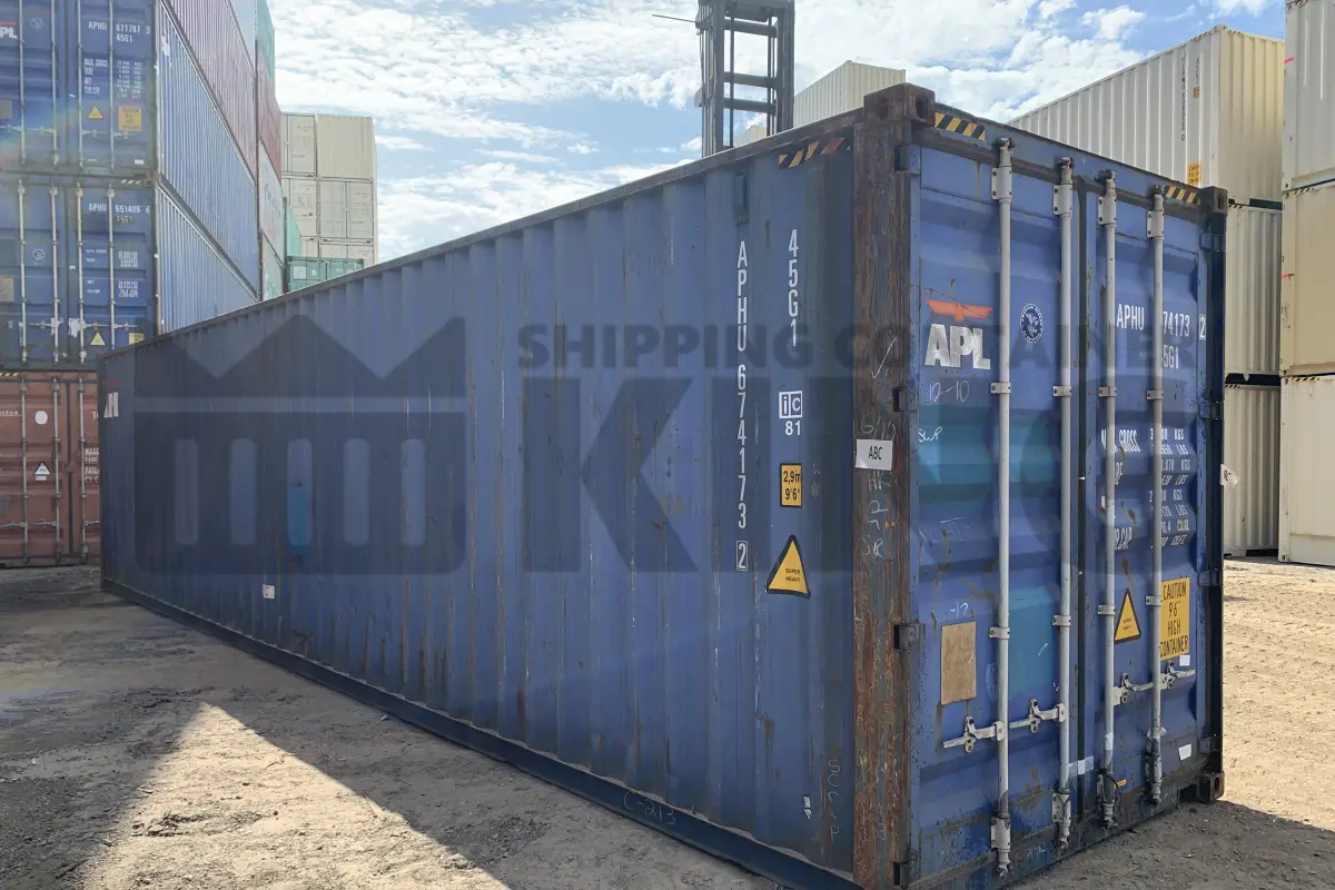 40' High Cube Shipping Container