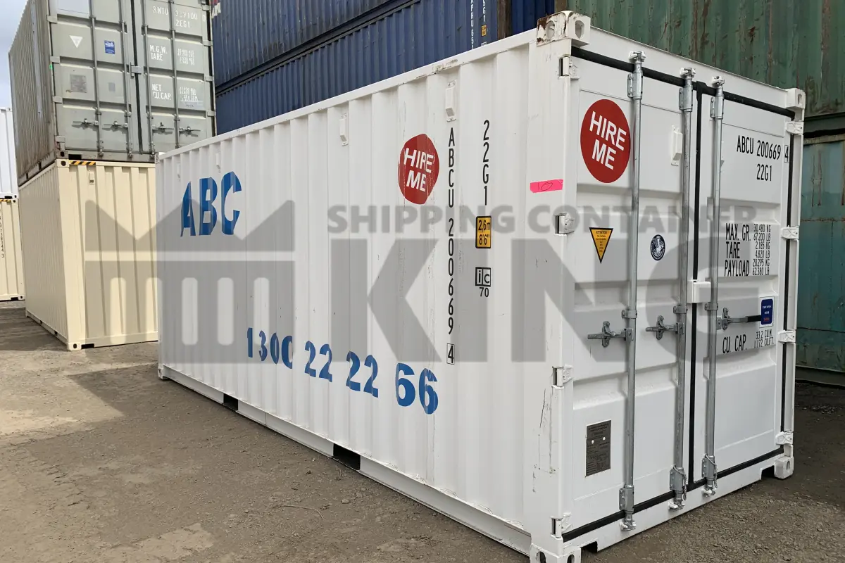 20' Standard Height Shipping Container