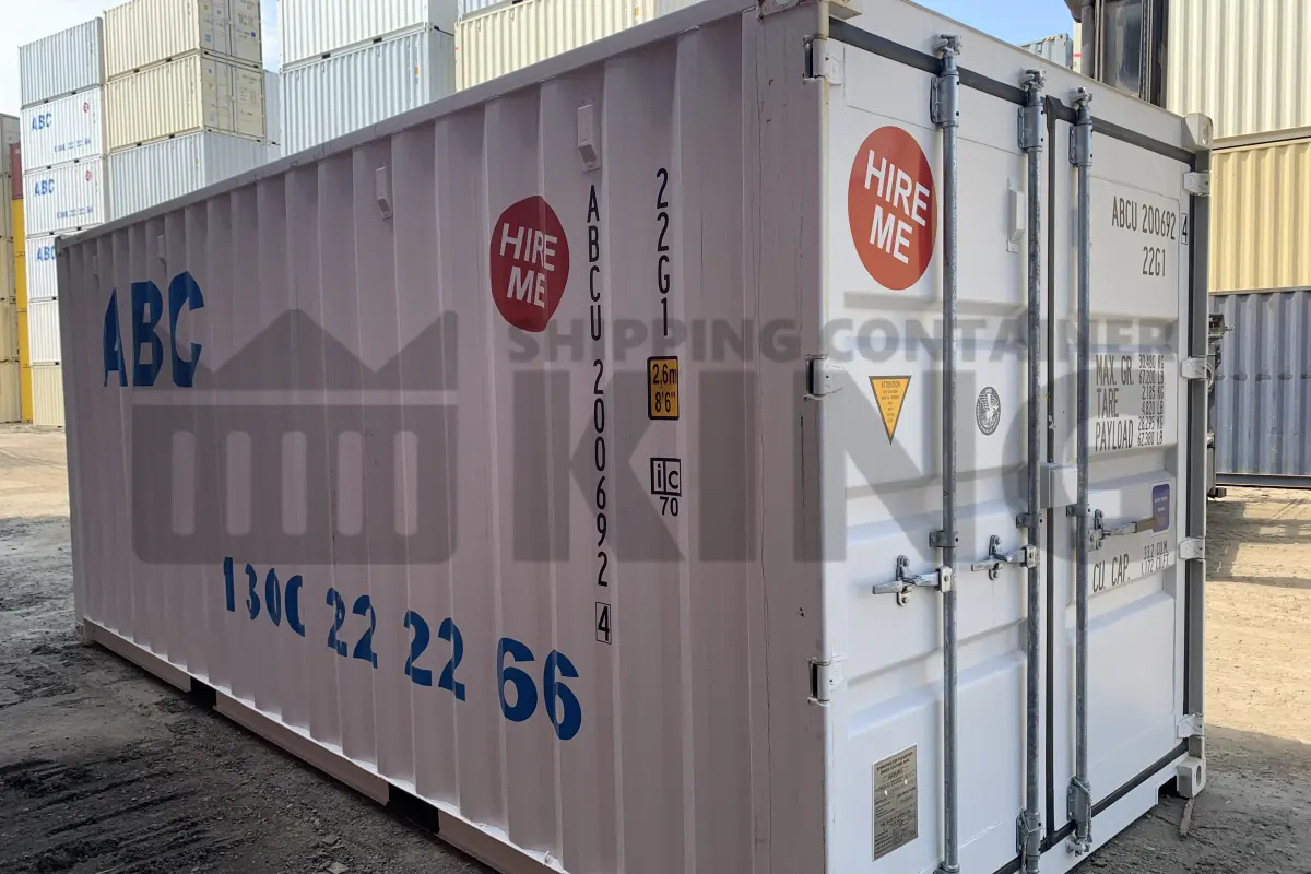 20' Standard Height Shipping Container