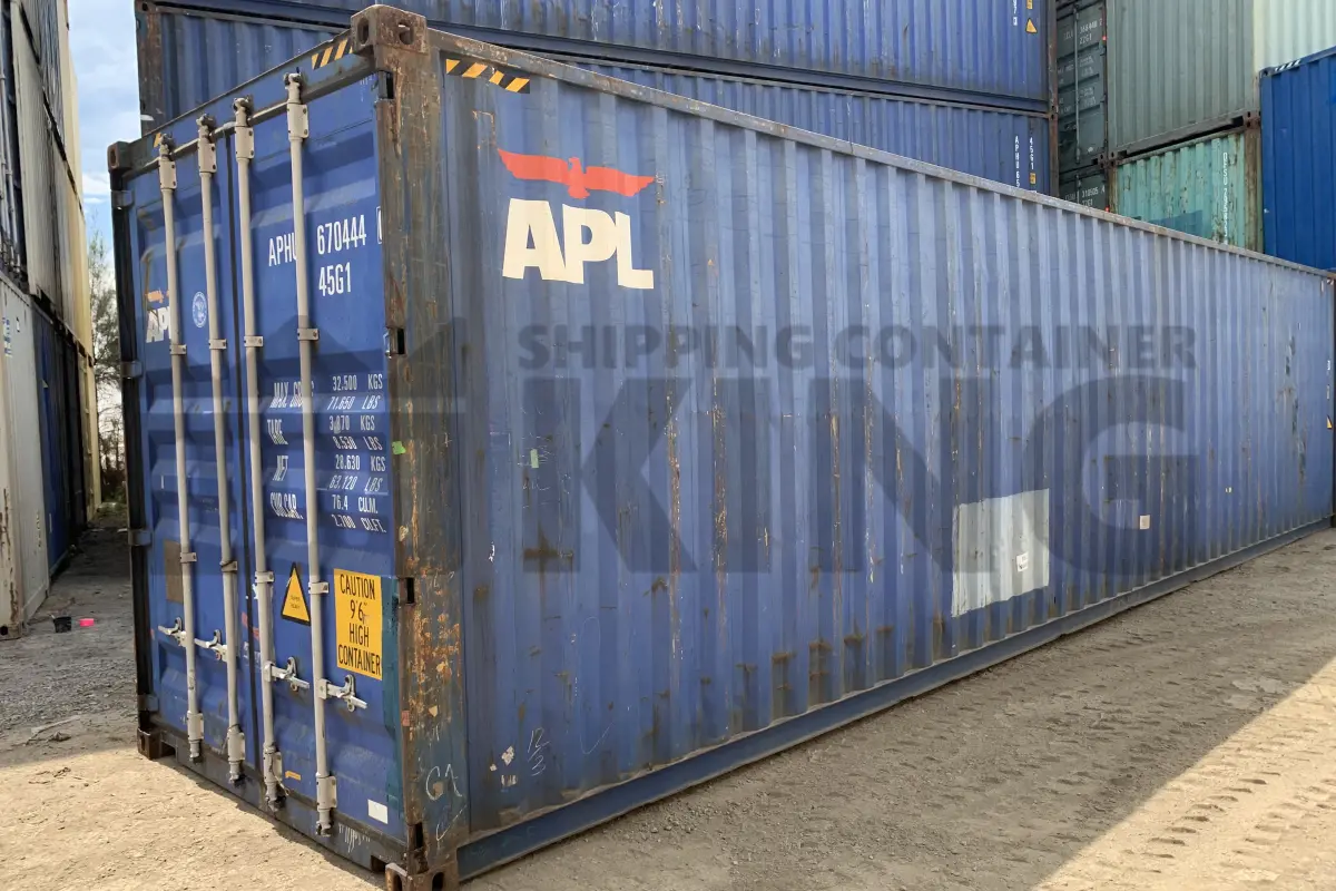 40' High Cube Shipping Container