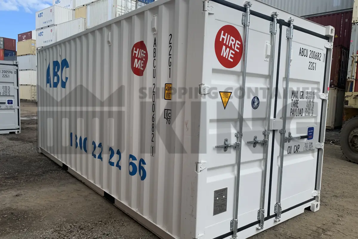 20' Standard Height Shipping Container