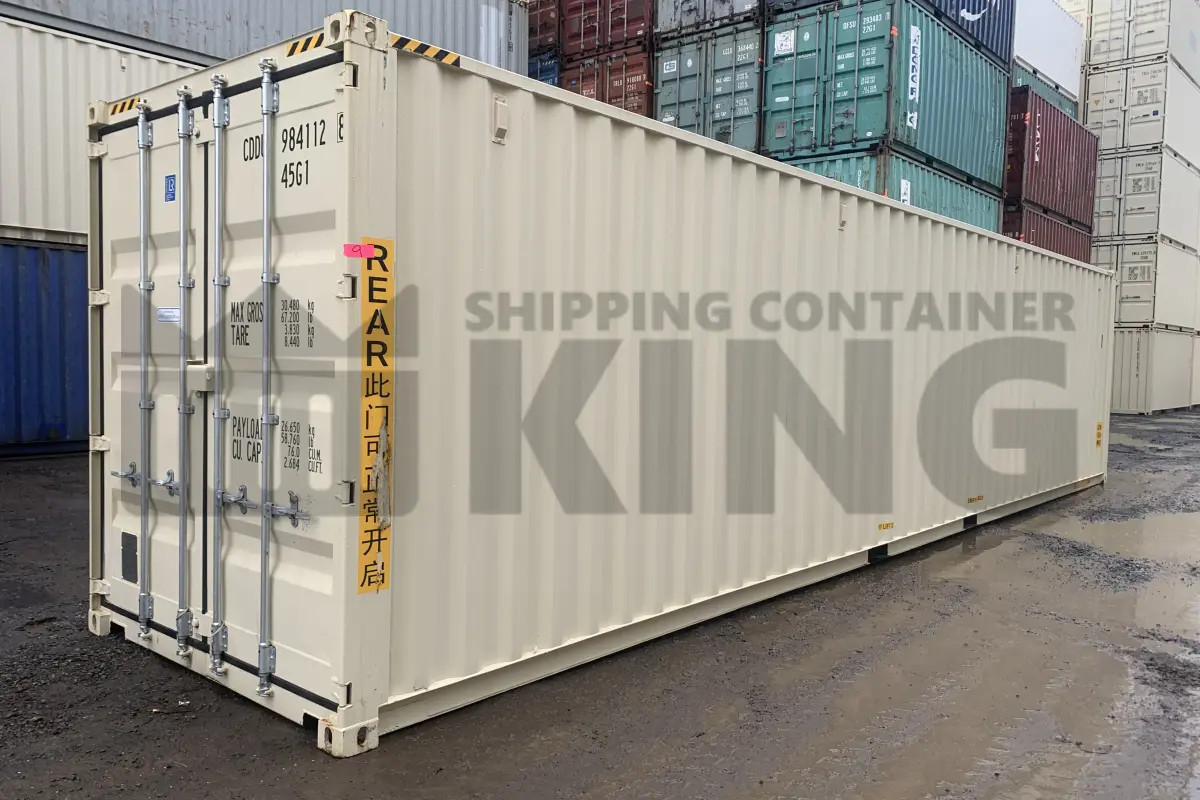 40' High Cube Shipping Container (Doors Both Ends)