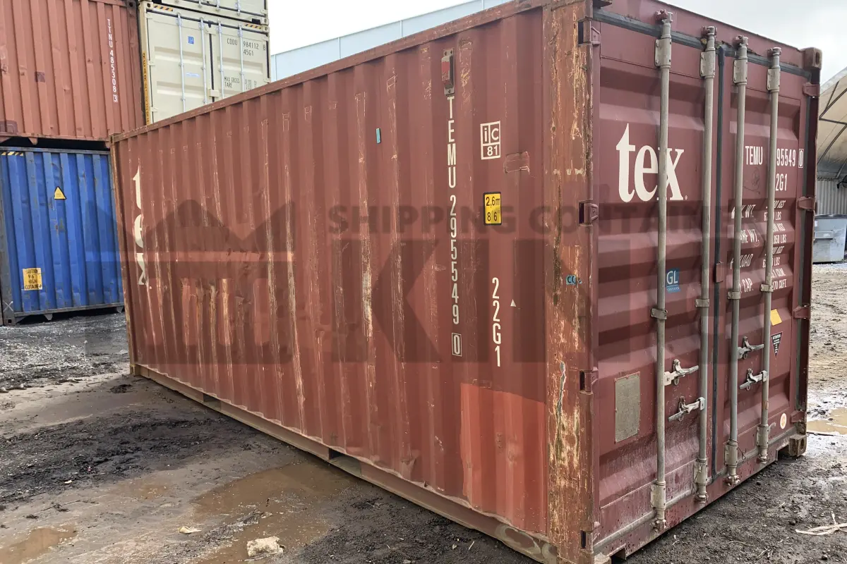 20' Standard Height Shipping Container