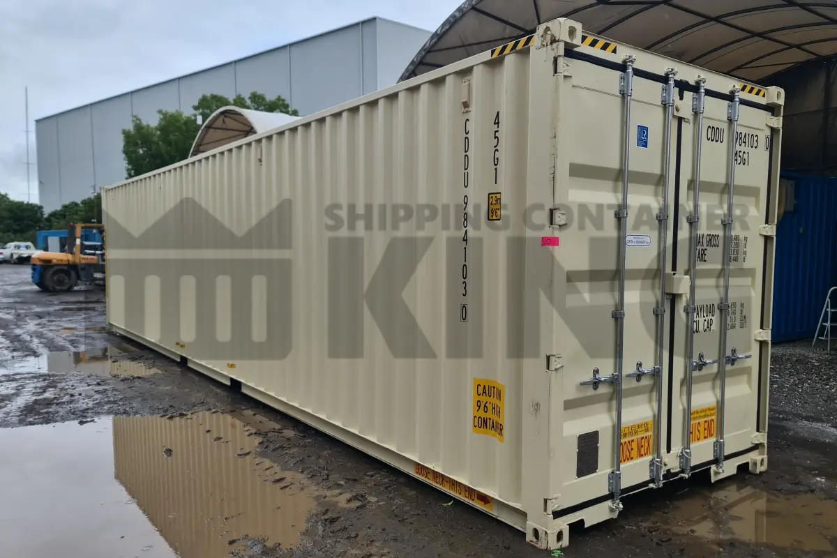 40' High Cube Shipping Container (Doors Both Ends)