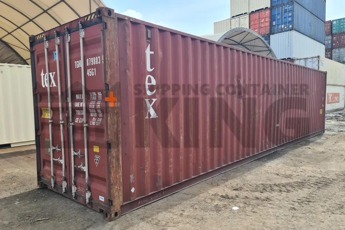 40' High Cube Shipping Container