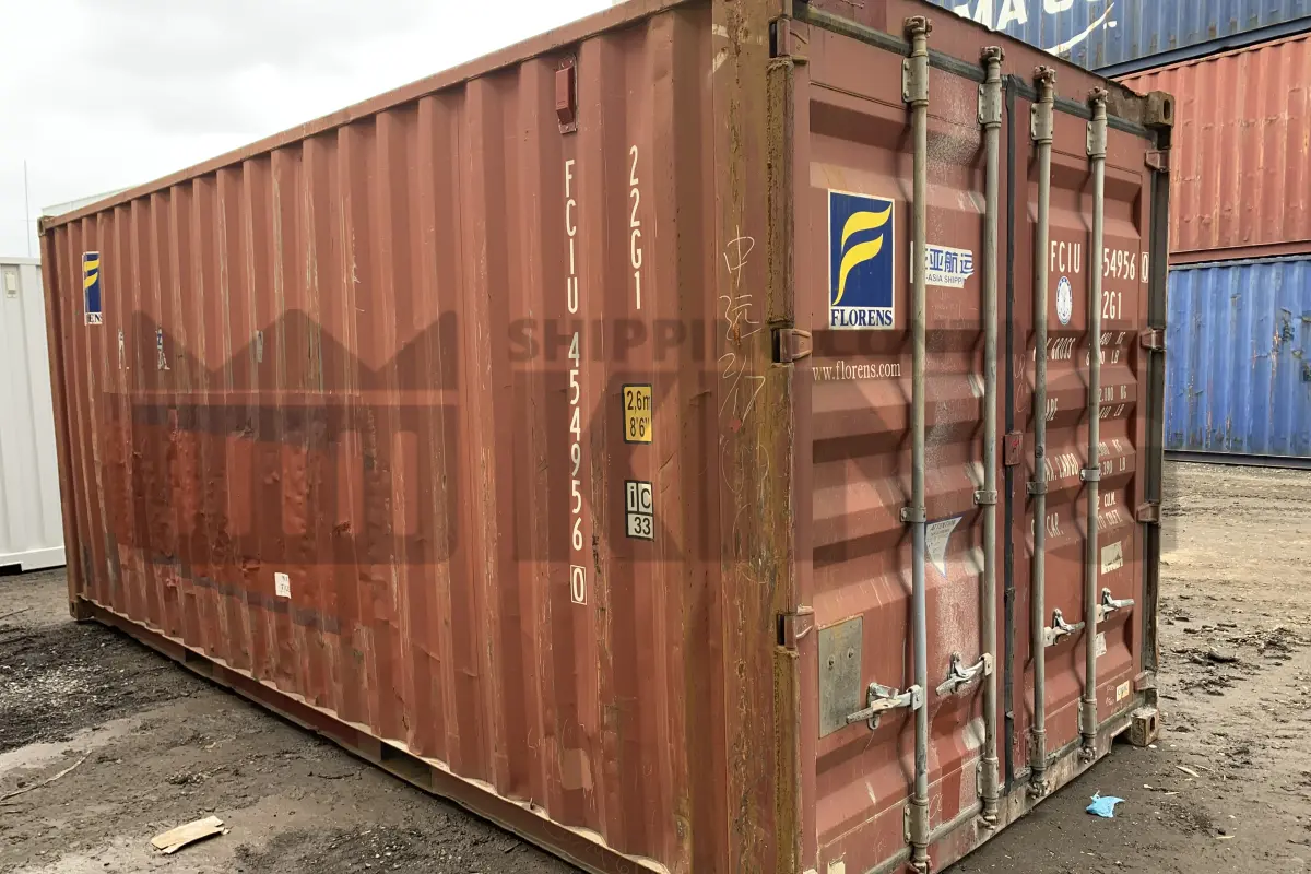 20' Standard Height Shipping Container