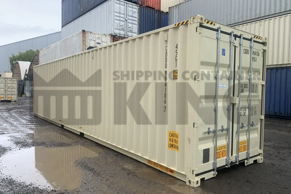 40' High Cube Shipping Container (Doors Both Ends)