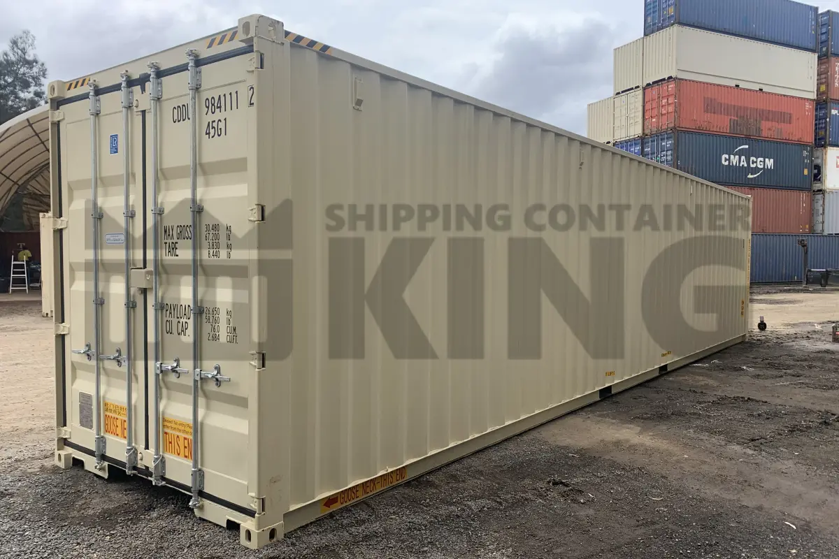 40' High Cube Shipping Container (Doors Both Ends)