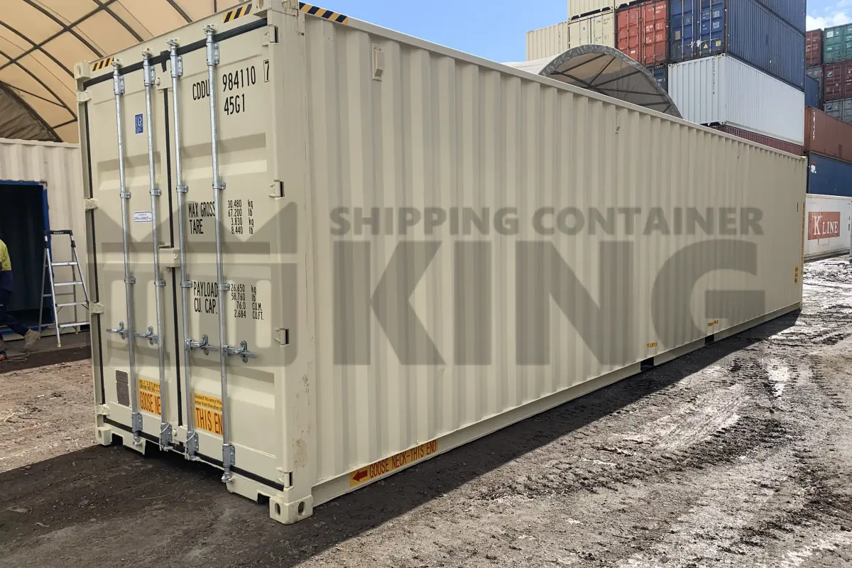 40' High Cube Shipping Container (Doors Both Ends)