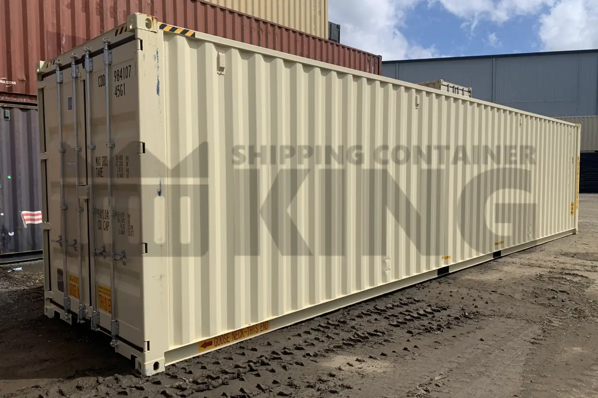 40' High Cube Shipping Container (Doors Both Ends)