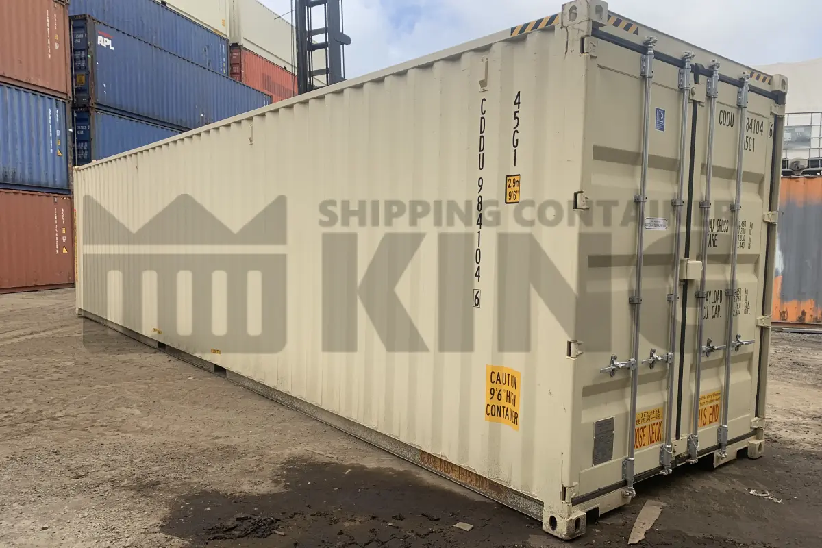 40' High Cube Shipping Container (Doors Both Ends)