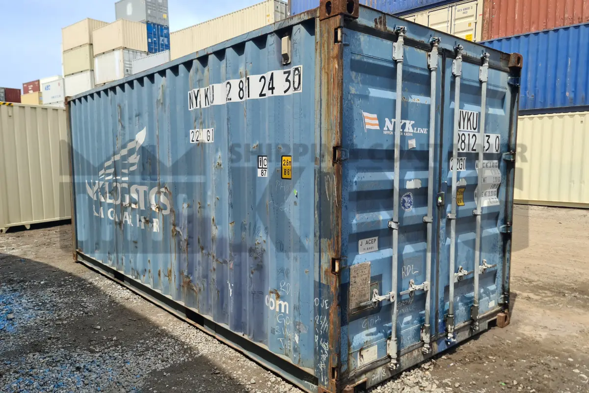 20' Standard Height Shipping Container