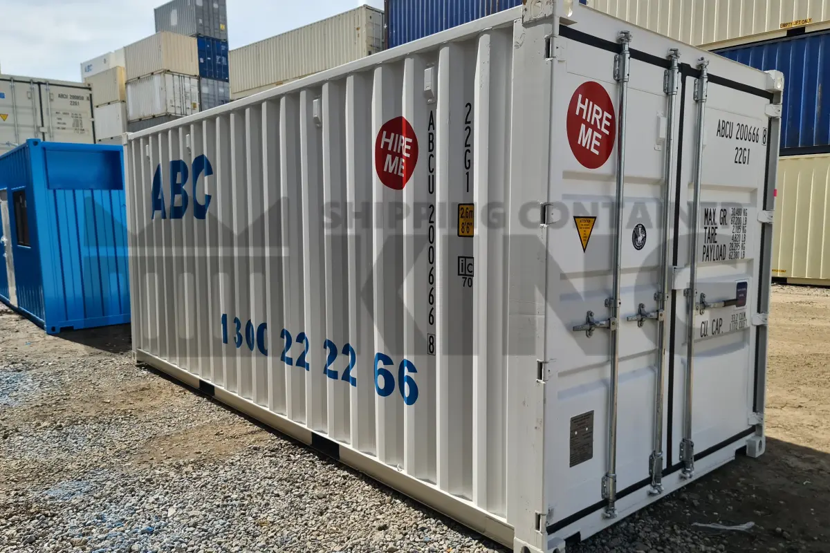 20' Standard Height Shipping Container