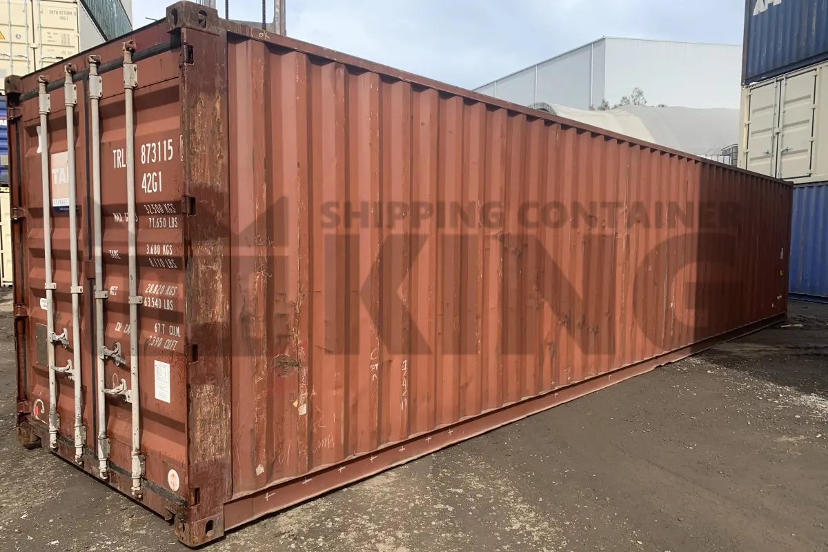 40' Standard Height Shipping Container