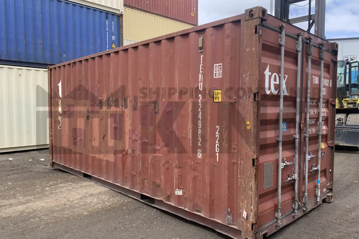 20' Standard Height Shipping Container