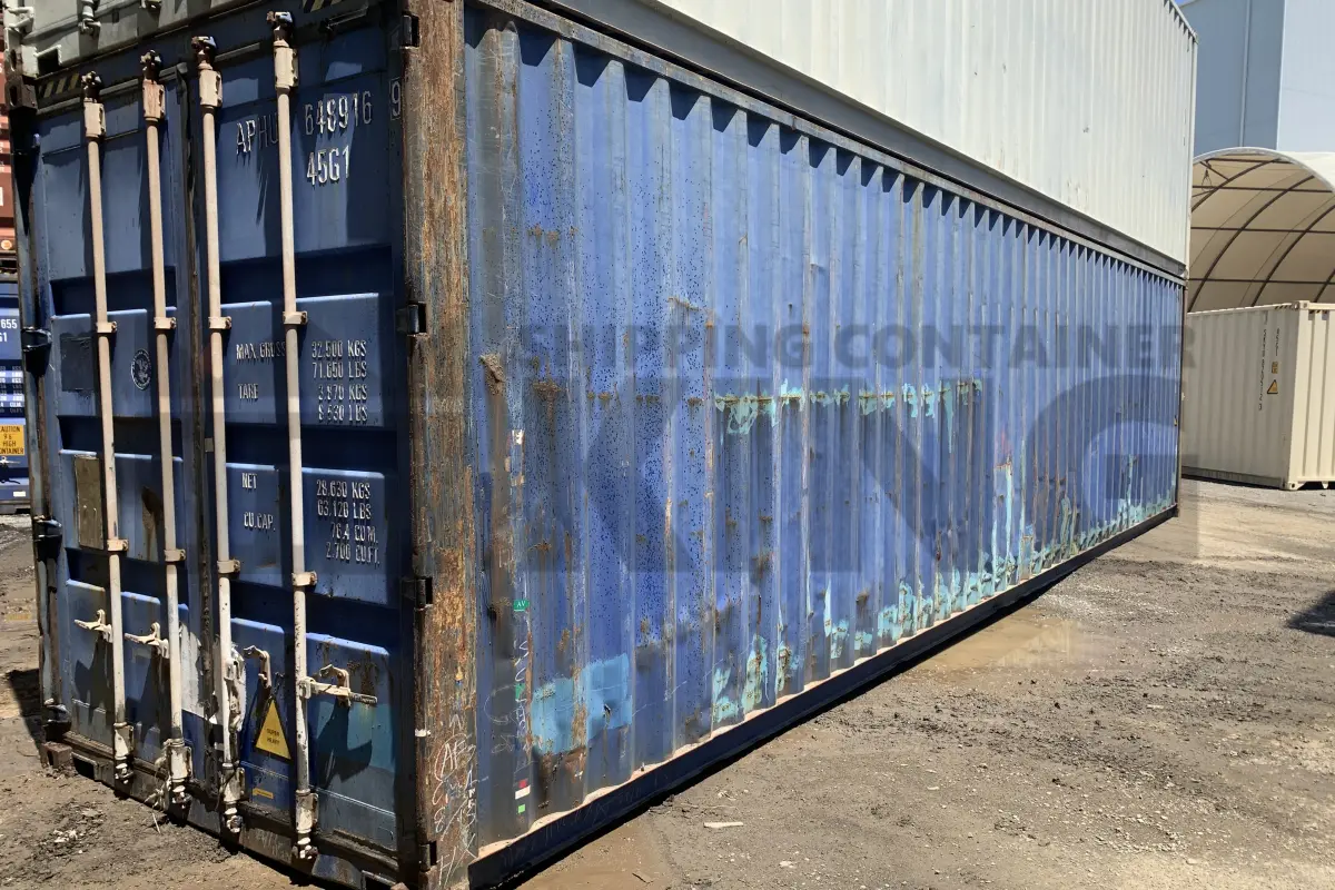 40' High Cube Shipping Container