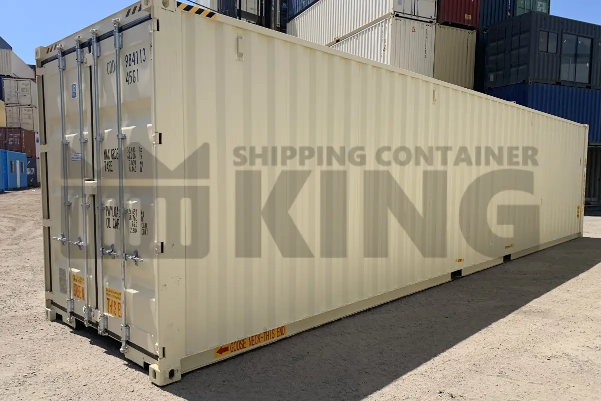 40' High Cube Shipping Container (Doors Both Ends)