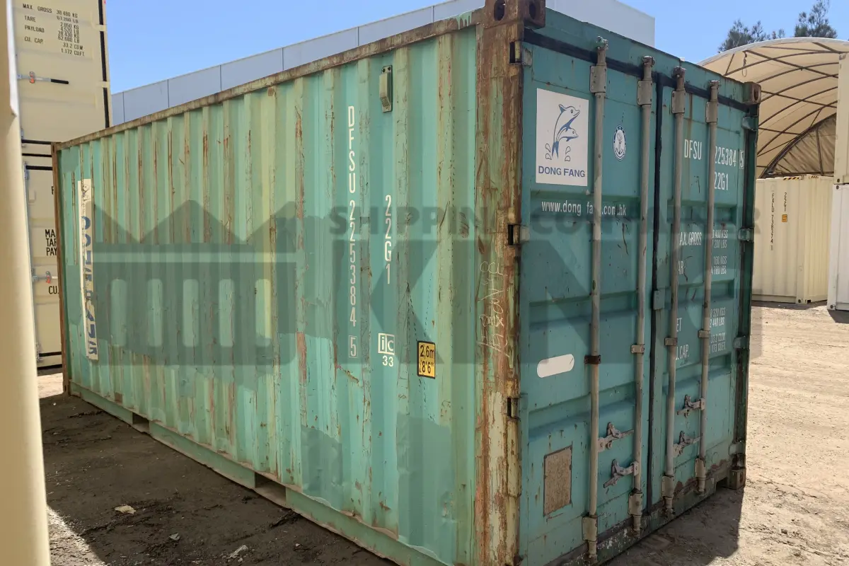 20' Standard Height Shipping Container