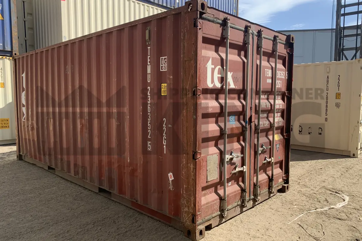 20' Standard Height Shipping Container