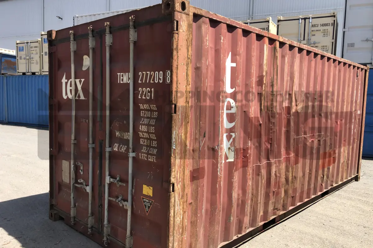 20' Standard Height Shipping Container