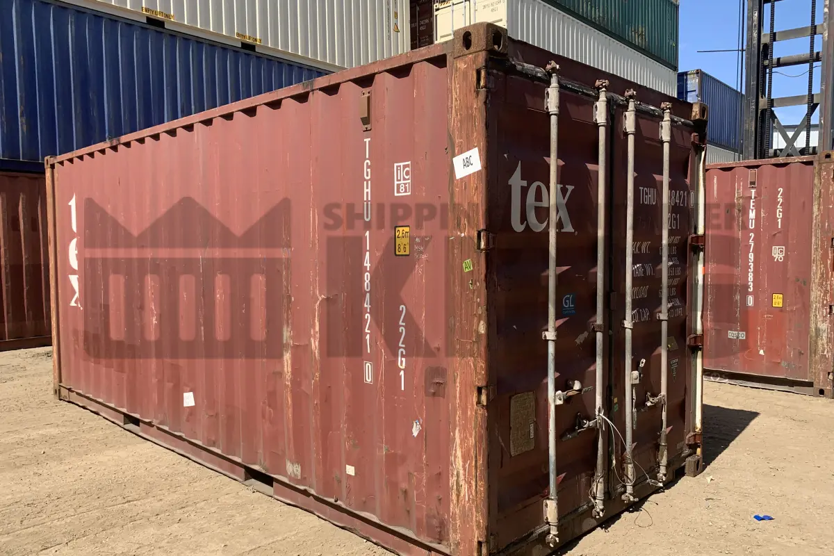 20' Standard Height Shipping Container