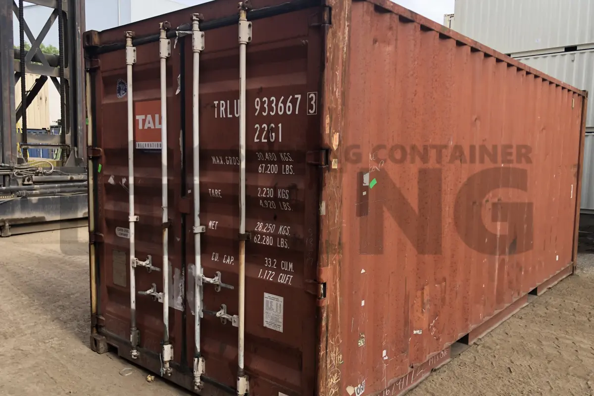 20' Standard Height Shipping Container