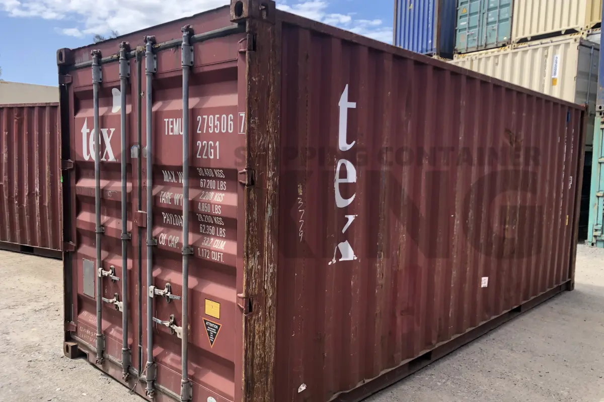 20' Standard Height Shipping Container