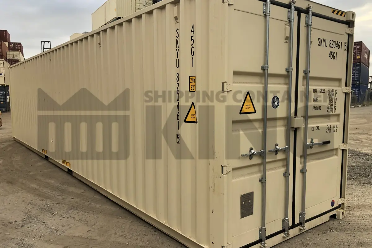 40' High Cube Shipping Container