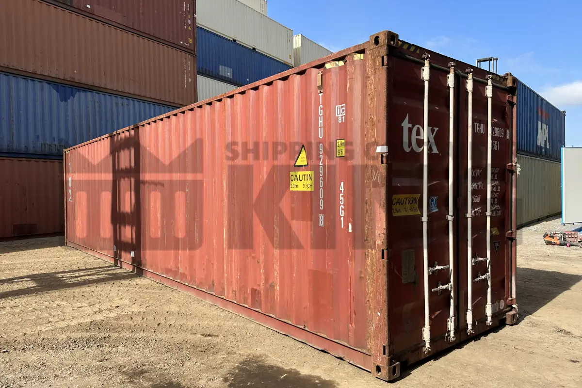 40' High Cube Shipping Container