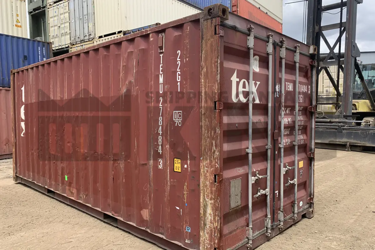 20' Standard Height Shipping Container