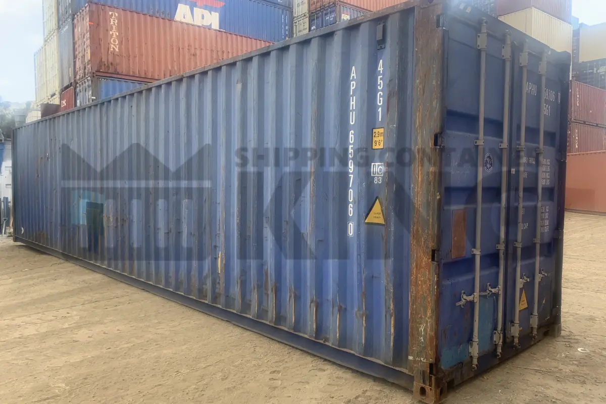 40' High Cube Shipping Container