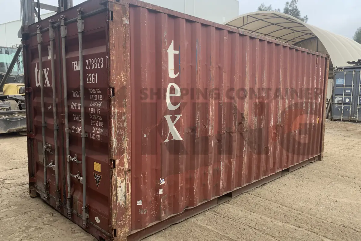 20' Standard Height Shipping Container