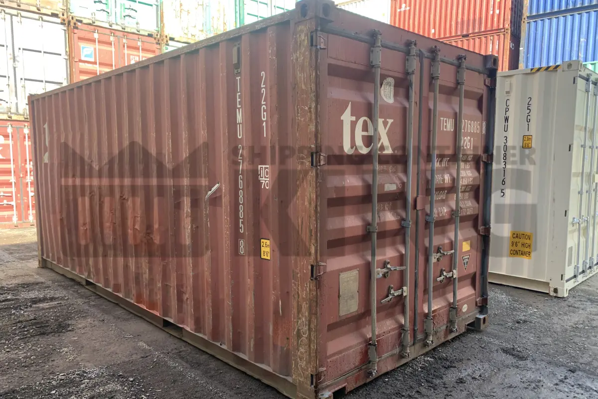 20' Standard Height Shipping Container