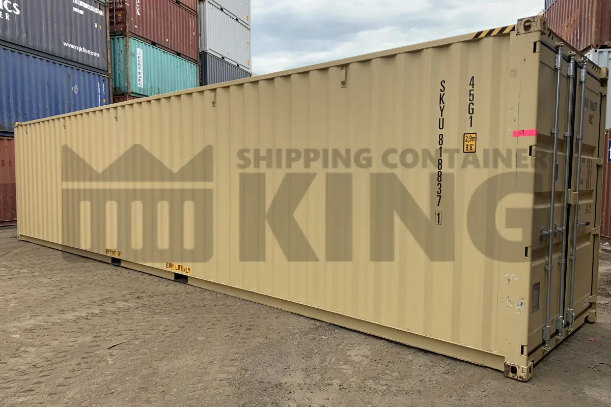 40' High Cube Shipping Container