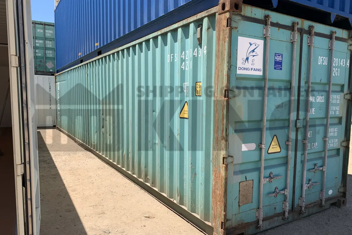 40' Standard Height Shipping Container